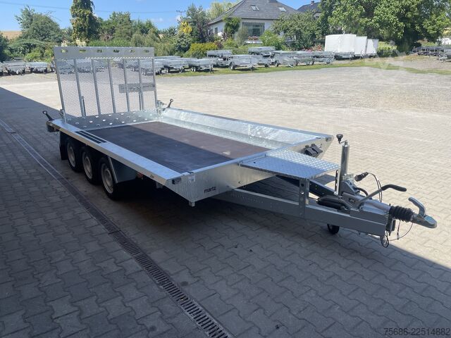 Autonkuljetustraileri Martz Baumaschinentransporter 4m x 1,5m 3,5T