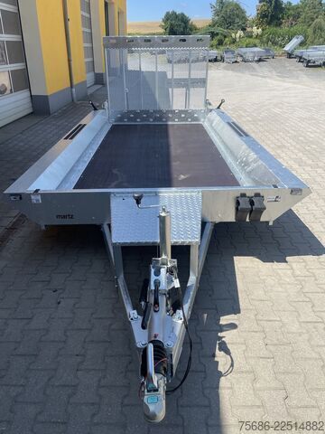 Autonkuljetustraileri Martz Baumaschinentransporter 4m x 1,5m 3,5T