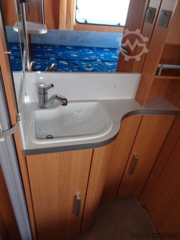 Караван WILK S3 450 HTD *Fahrradträger*Ultraheat*Backofen*