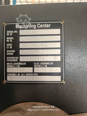 立式加工中心 HartFord LG-1000