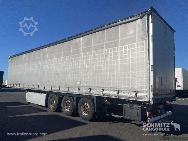 Nyitott ponyvás félpótkocsi Schmitz Cargobull Semitrailer Curtainsider Coil
