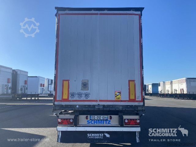 Nyitott ponyvás félpótkocsi Schmitz Cargobull Semitrailer Curtainsider Coil