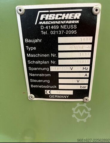 Fischer SFV/80 Paketleme Makinesi – Tamamen Fischer SFV 80-N