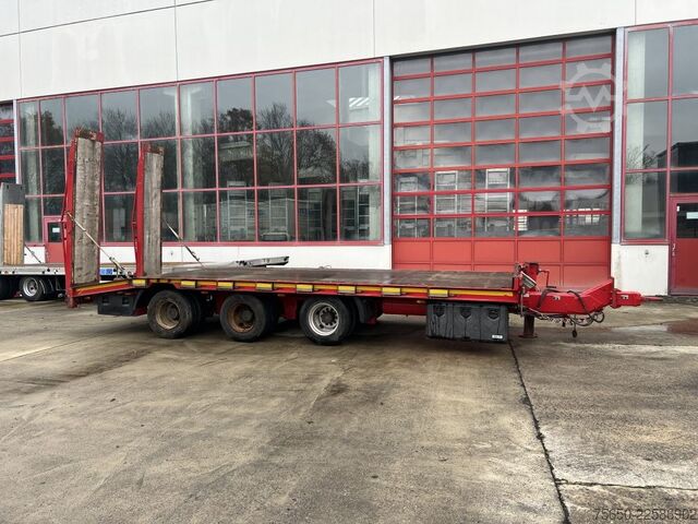 Low loader trailer  3 Achs  Tridemtieflader- Anhänger
