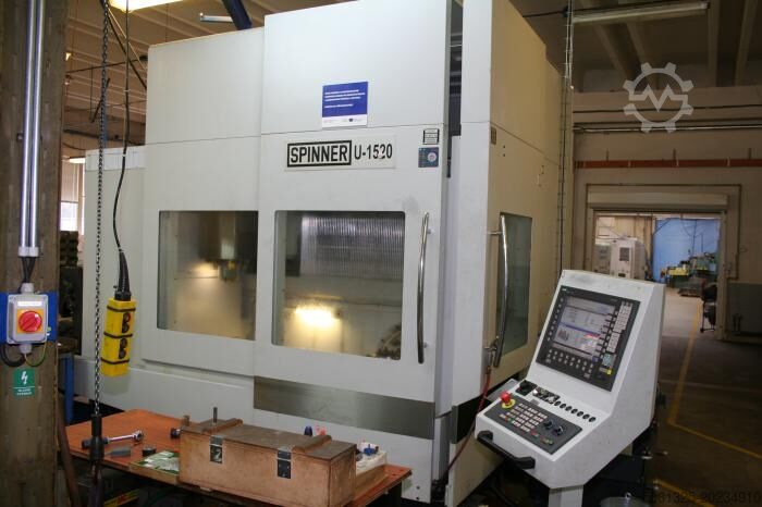 Vertikalus apdirbimo centras SPINNER U5 1520, 29997