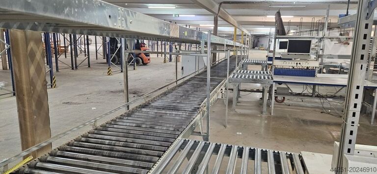 Sistema de puesto de embalaje, transportador de rodillos para puesto de embalaje Soco System Packstation