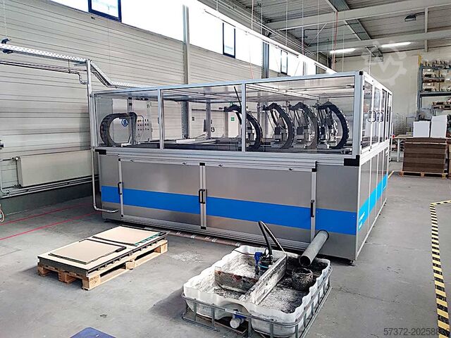 Mașină de tăiat CNC cu jet de apă Expert Systemtechnik/BFT cutEXPERT variojet/Servotron 40.45+