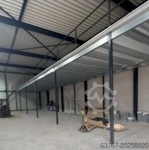 Plataforma de almacenamiento | Plataforma de acero | Entreplanta ab 25m² und größer, Traglast: 350 kg/m² | 5,0 x 5,0 m | Lichte Höhe: 3,0m
