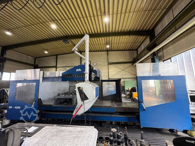 CNC frézka na lůžku MTE BF 4200
