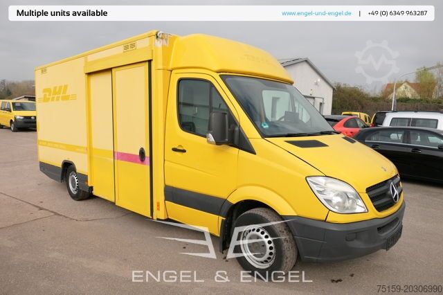 Dubă cu caroserie tip cutie mercedes-benz SPRINTER 310 CDI MAXI EURO-5 KOFFER REGALE KAMERA DURCHGANG