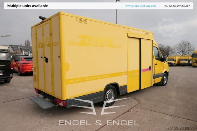 Dubă cu caroserie tip cutie mercedes-benz SPRINTER 310 CDI MAXI EURO-5 KOFFER REGALE KAMERA DURCHGANG