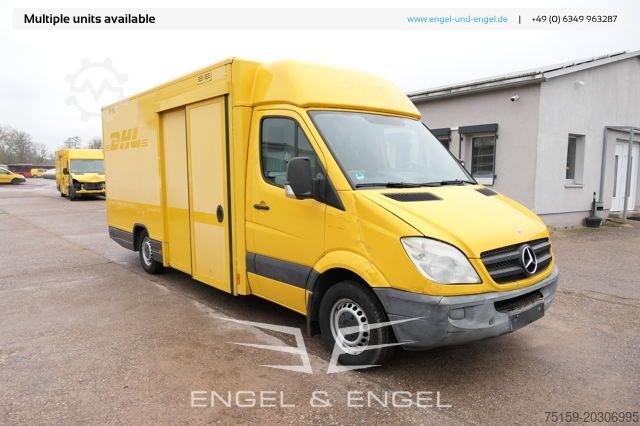 Dubă cu caroserie tip cutie mercedes-benz SPRINTER 310 CDI MAXI EURO-5 KOFFER REGALE KAMERA DURCHGANG