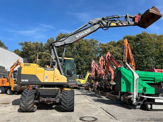 بیل مکانیکی چرخدار VOLVO EW 160 D