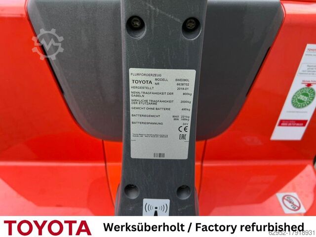 Kamioni sa paletama Toyota SWE 080 L