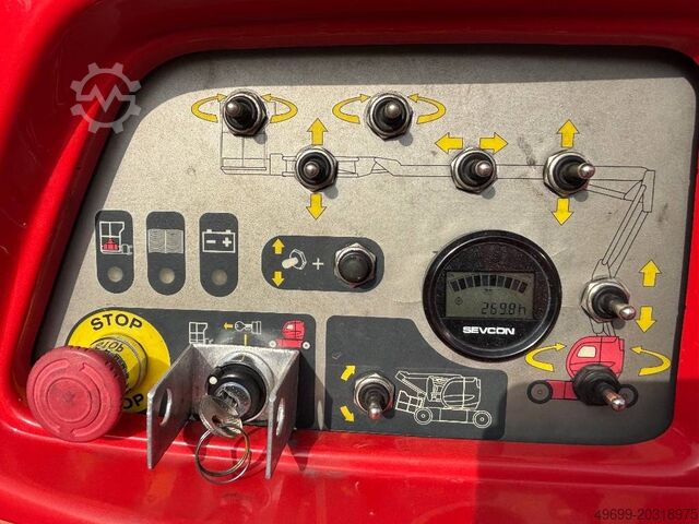 Platformă de lucru telescopică articulată Manitou 120 AETJC -  12m Gelenk-Teleskop-Arbeitsbühne
