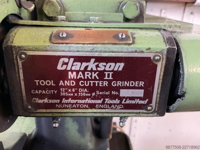 Tool grinding machine Clarkson Mark II