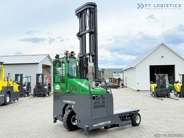 Empilhador de 4 vias Combilift C4000 / GAS / 9300MM / FREE-LIFT / CABIN