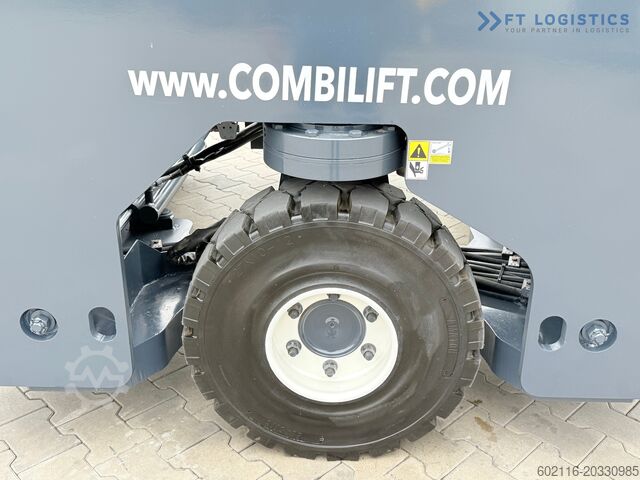Empilhador de 4 vias Combilift C4000 / GAS / 9300MM / FREE-LIFT / CABIN