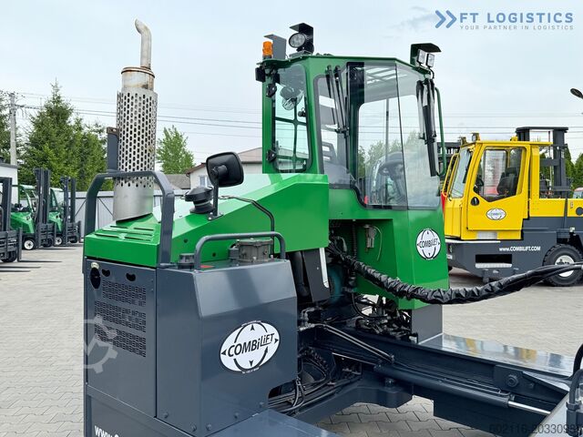 Empilhador de 4 vias Combilift C4000 / GAS / 9300MM / FREE-LIFT / CABIN