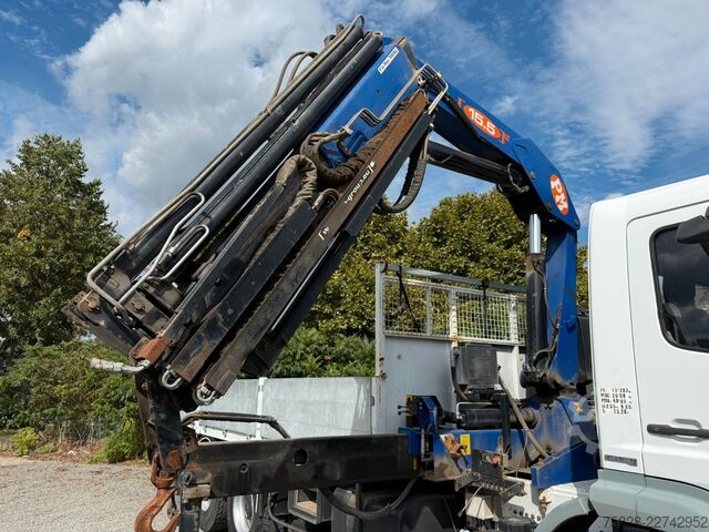 شاحنة مسطحة MERCEDES-BENZ Axor 2633 / 6x4 / Kran PM 15.5 LC / Funk Fern