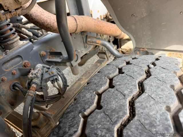 شاحنة مسطحة MERCEDES-BENZ Axor 2633 / 6x4 / Kran PM 15.5 LC / Funk Fern