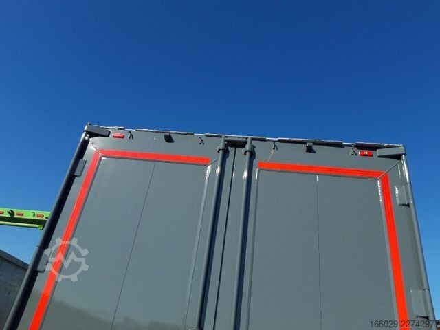Sơ mi rơ moóc sàn di động KNAPEN Schubboden 92m² 10mm Boden SOFORT VERFÜGBAR