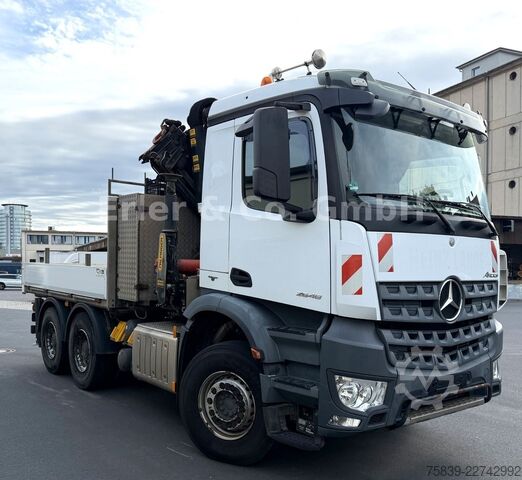 ट्रक-माउंटेड क्रेन MERCEDES-BENZ 2648 Arocs, 6 x 4, Retarder, PK 30.002, 4 Pkt.A.