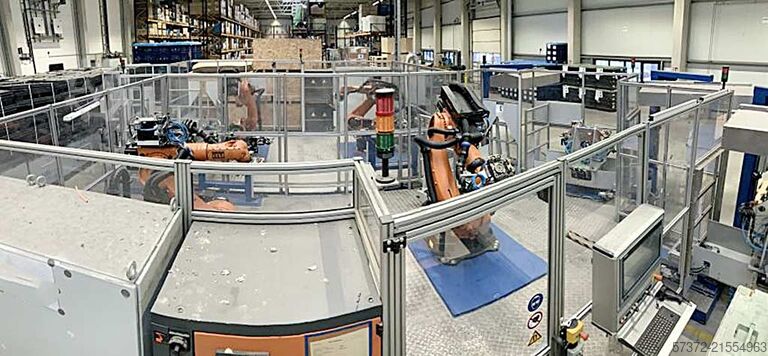 Schweißzelle Kuka/Genius KR300-R2500/KR60-3/HWI408