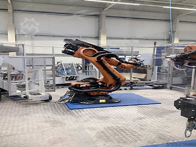 Schweißzelle Kuka/Genius KR300-R2500/KR60-3/HWI408