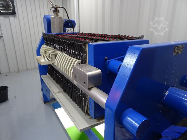 Containerized plate filter press HÄCKER KFP 630/28
