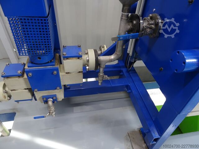 Containerized plate filter press HÄCKER KFP 630/28