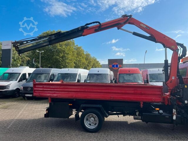 Furgon me tre anë me kiper MITSUBISHI Canter 7c14 *3S.Kipper+Palfinger Kran PK 4100C