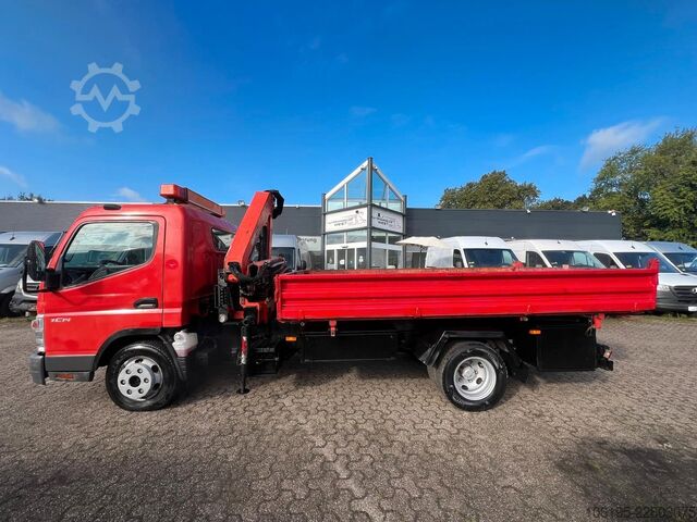 Furgon me tre anë me kiper MITSUBISHI Canter 7c14 *3S.Kipper+Palfinger Kran PK 4100C