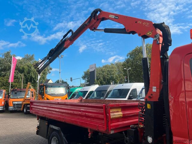 Furgon me tre anë me kiper MITSUBISHI Canter 7c14 *3S.Kipper+Palfinger Kran PK 4100C