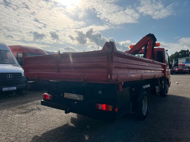 Furgon me tre anë me kiper MITSUBISHI Canter 7c14 *3S.Kipper+Palfinger Kran PK 4100C