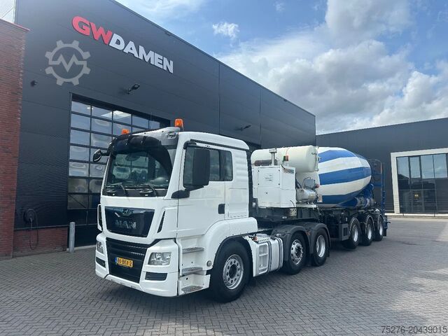 मिक्सर MAN TGS 26.420 6x2 + Mixeroplegger 15 m3 Euro 6