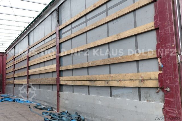 Открытый полуприцеп с брезентом KRONE Pritsche Plane XL MegaLiner BWP Edscha Bordwände