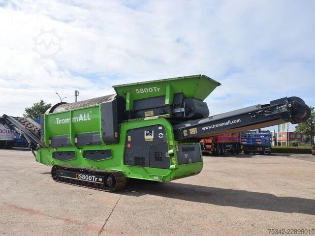 FOLHA DE DROGAS TROMMALL Drum screen 5800 TR