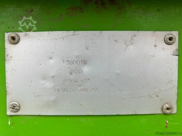 FOLHA DE DROGAS TROMMALL Drum screen 5800 TR