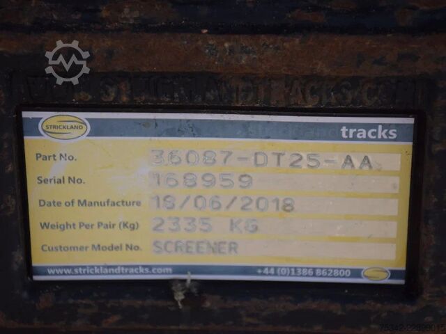 FOLHA DE DROGAS TROMMALL Drum screen 5800 TR