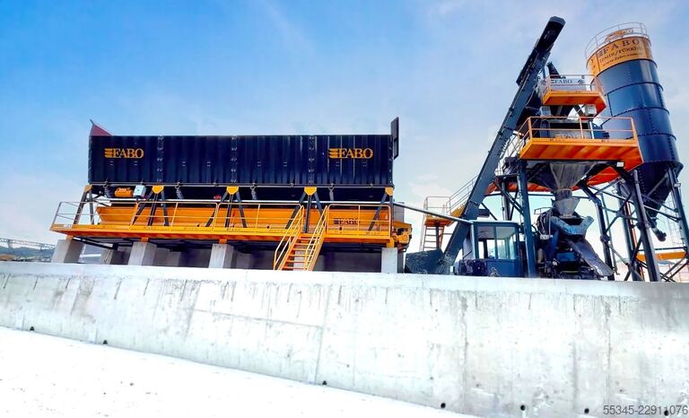  FABO Sabit Beton Santralleri COMPACT-60 Sabit Beton Santrali