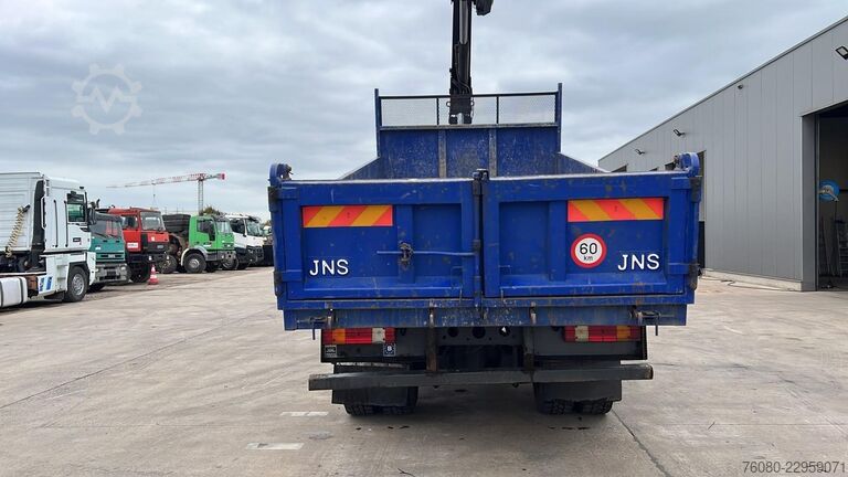 Samovoz z žerjavom Mercedes-Benz Axor 1828 (BELGIAN TRUCK / HIAB 122 E / MANUAL ...