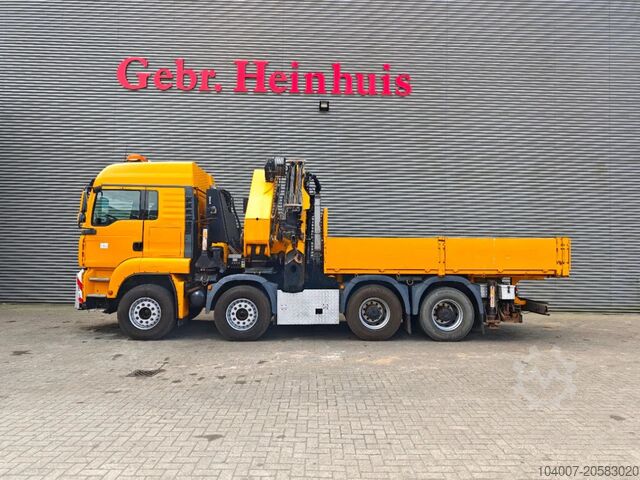 Camião-grua MAN TGA 41.480 8x4 Palfinger PK 85002