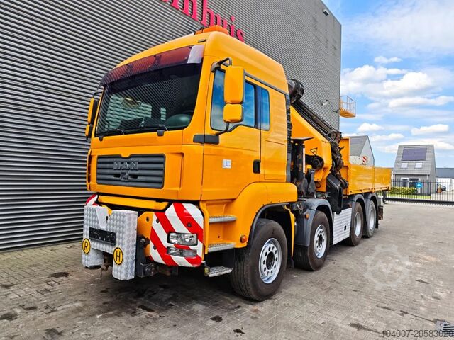 Camião-grua MAN TGA 41.480 8x4 Palfinger PK 85002