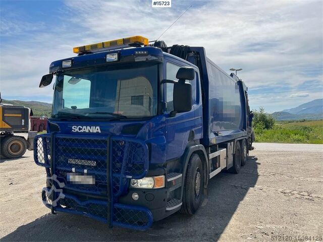 Scania P400 6x2 compactor truck, REP OBJECT