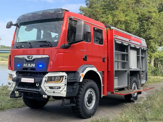 Gaisrinis autocisterna su visų varančiųjų ratų pavara (TLF) MAN TGM 13.290 TLF 3000 Allrad 4000 l Wasser