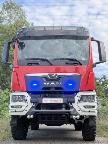 Gaisrinis autocisterna su visų varančiųjų ratų pavara (TLF) MAN TGM 13.290 TLF 3000 Allrad 4000 l Wasser