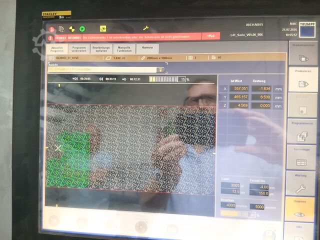  TRUMPF TruLaser 5030 Fiber