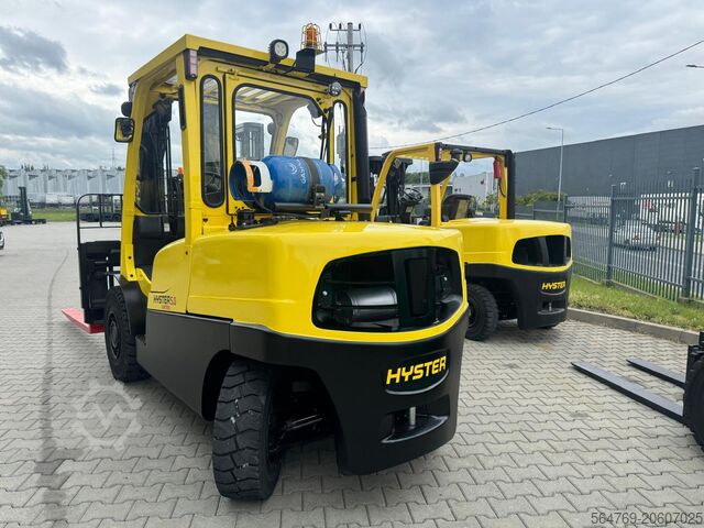 4-kolesový vysokozdvižný vozík Hyster H 5.0FT/Positioner+sideshift/ 3662 hours