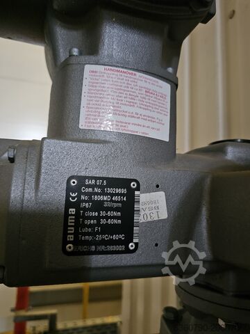 電動バルブアクチュエーター AUMA SAR 07.5 + AC 01.1 + VDG 63.40/50 AUMA SAR 07.5